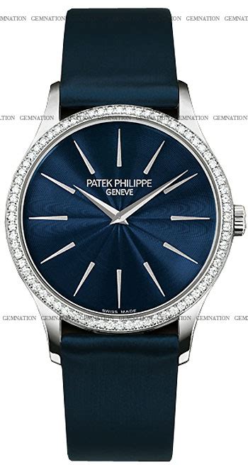 patek philippe calatrava ladies watch model 4897g-001|Patek Philippe Calatrava 4897G.